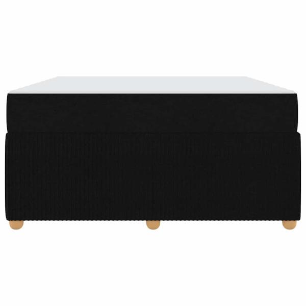 Bettgestell Sonstiges Schwarz 140 x 200 cm Stoff