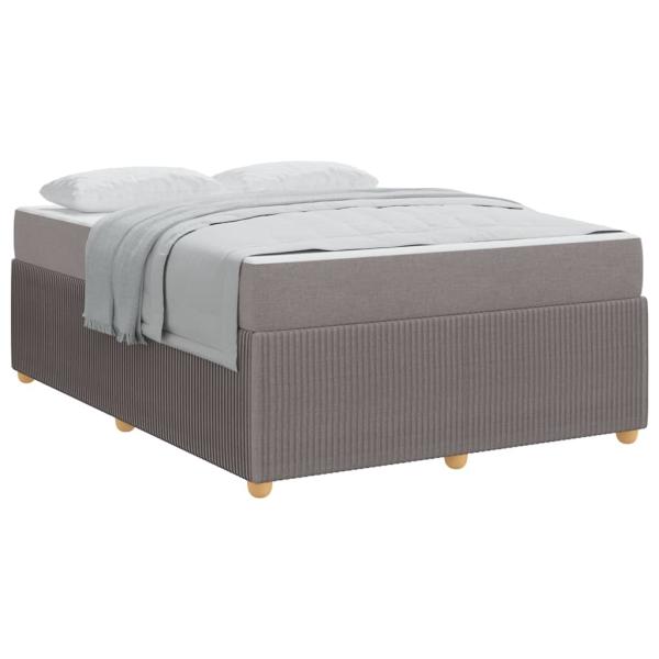 Bettgestell Sonstiges Taupe 140 x 200 cm Stoff