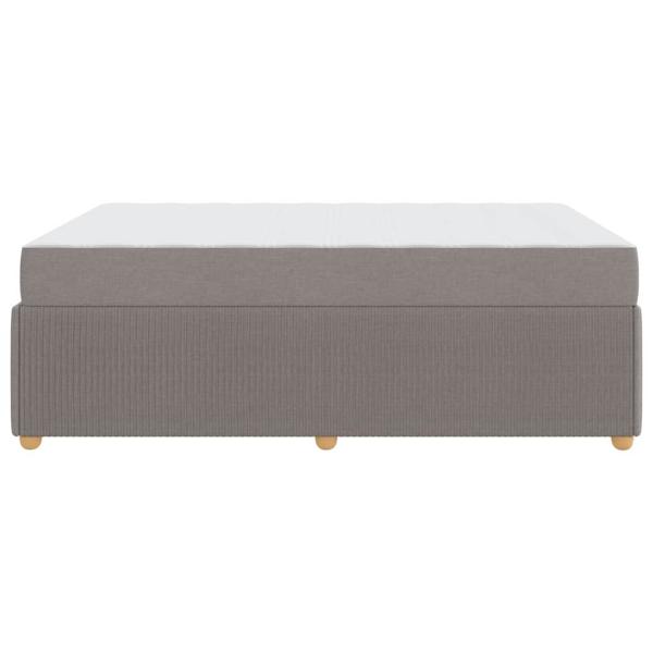 Bettgestell Sonstiges Taupe 140 x 200 cm Stoff