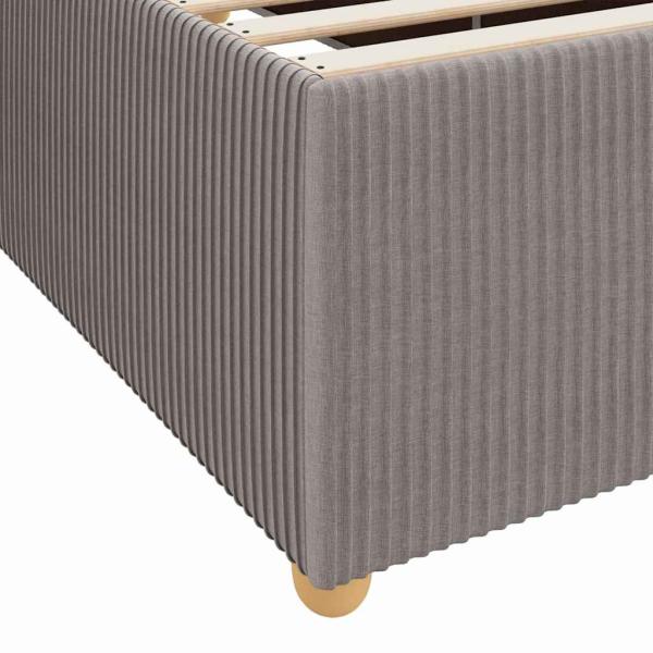 Bettgestell Sonstiges Taupe 140 x 200 cm Stoff