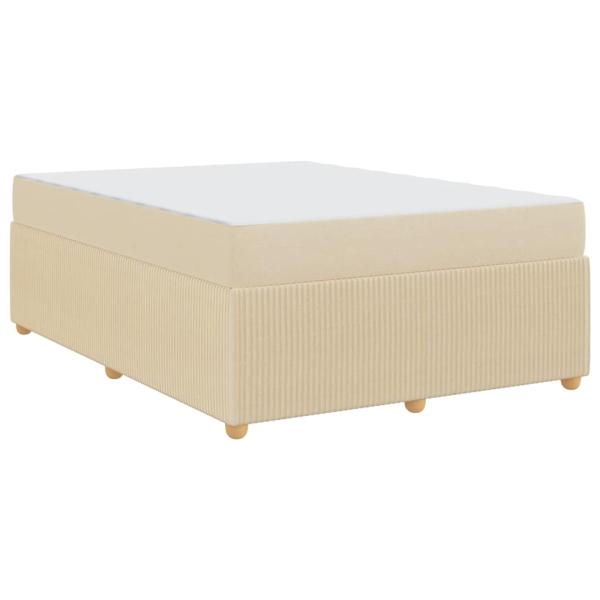 Bettgestell Sonstiges Creme 140 x 200 cm Stoff