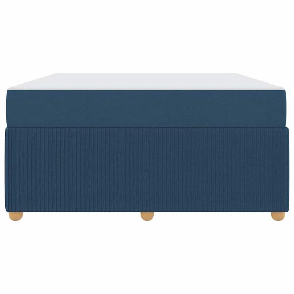 Bettgestell Sonstiges Blau 140 x 200 cm Stoff