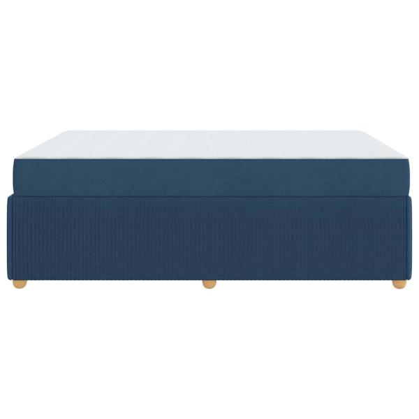 Bettgestell Sonstiges Blau 140 x 200 cm Stoff