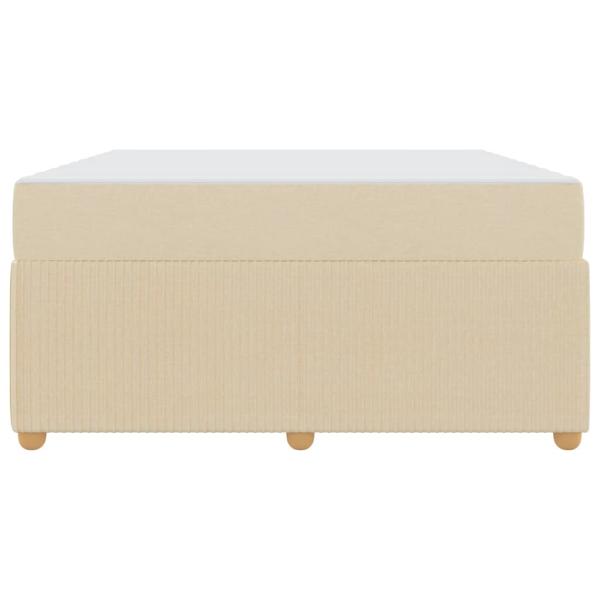 Bettgestell Sonstiges Creme 160 x 200 cm Stoff