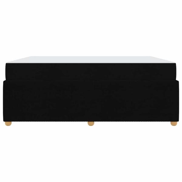 Bettgestell Sonstiges Schwarz 180 x 200 cm Stoff