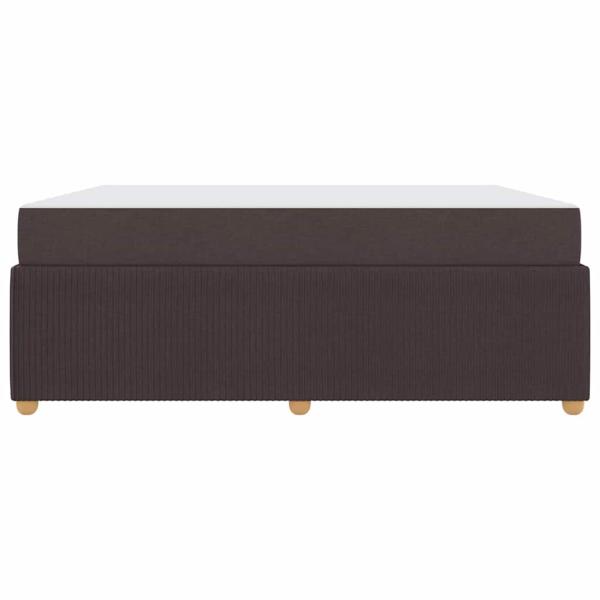Bettgestell Sonstiges Dunkelbraun 180 x 200 cm Stoff