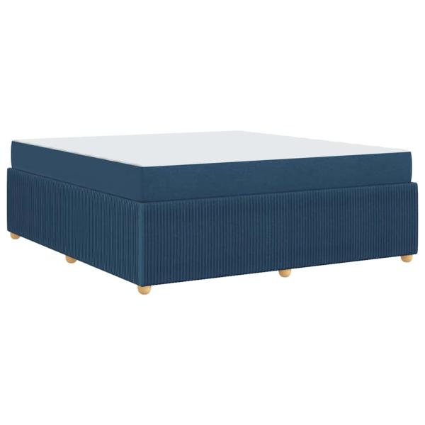 Bettgestell Sonstiges Blau 180 x 200 cm Stoff