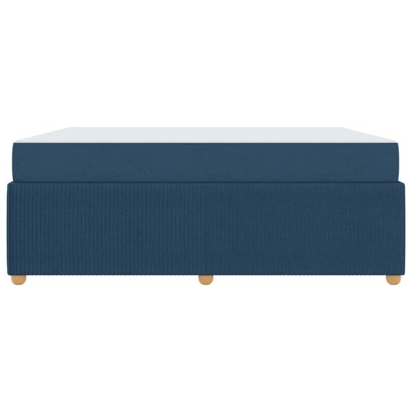 Bettgestell Sonstiges Blau 180 x 200 cm Stoff