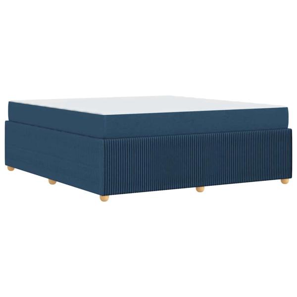 Bettgestell Sonstiges Blau 180 x 200 cm Stoff