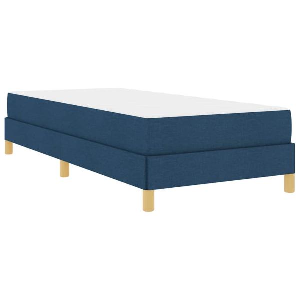 Boxspringbett Taupe, Braun 80 x 200 cm Stoff, Ingenieurholz
