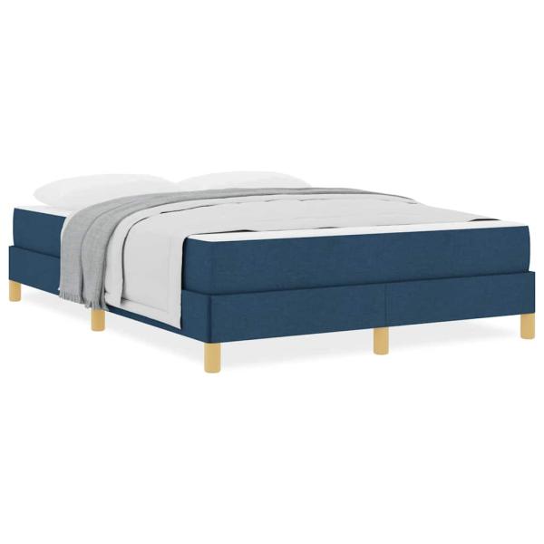 Boxspringbett Taupe, Braun 160 x 200 cm Stoff, Ingenieurholz