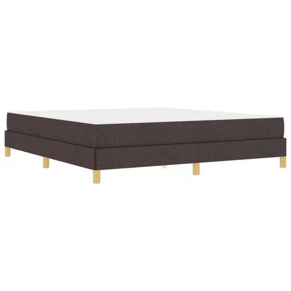ARDEBO.de - Boxspringbett Braun 180 x 200 cm Stoff, Ingenieurholz