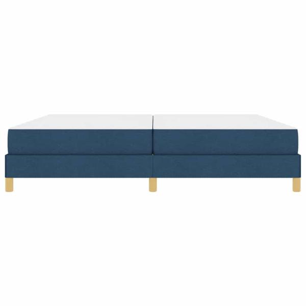 Boxspringbett Taupe, Braun 200 x 200 cm Stoff, Ingenieurholz