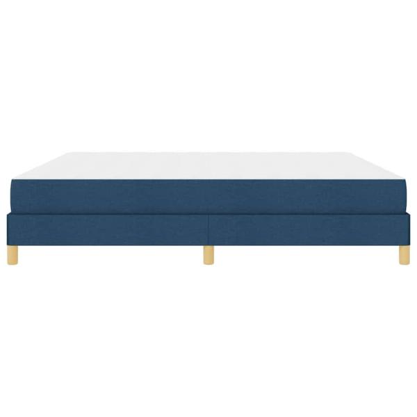 Boxspringbett Taupe, Braun 200 x 200 cm Stoff, Ingenieurholz
