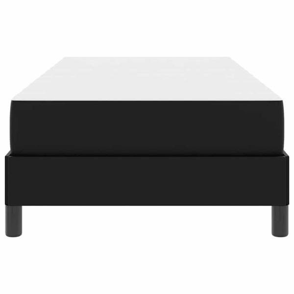 Bett Sonstiges Schwarz 90 x 190 cm Kunstleder