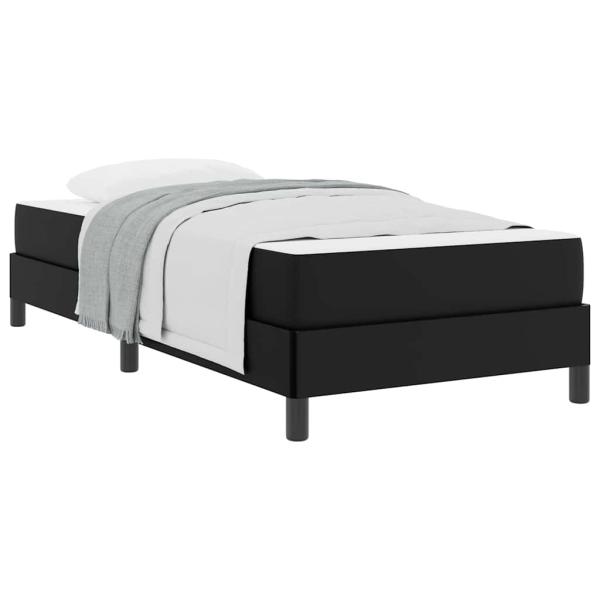 Bett Sonstiges Schwarz 100 x 200 cm Kunstleder