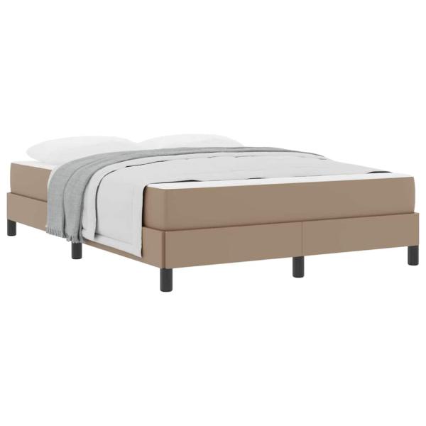 Bett Sonstiges Cappuccino 140 x 200 cm Kunstleder