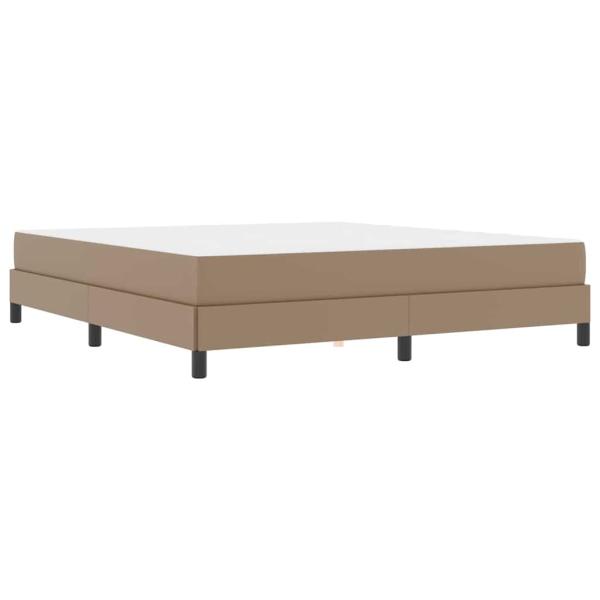 Bett Sonstiges Cappuccino 180 x 200 cm Kunstleder