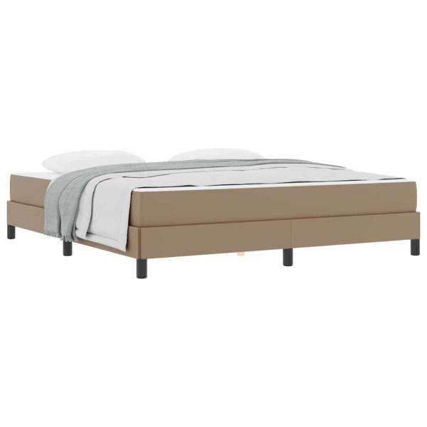 Bett Sonstiges Cappuccino 180 x 200 cm Kunstleder