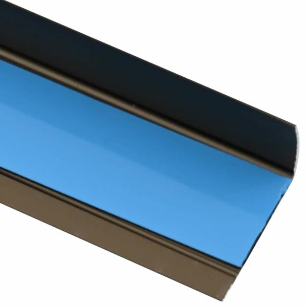 Treppe Nosing 30 pcs Braun 67 cm Aluminium