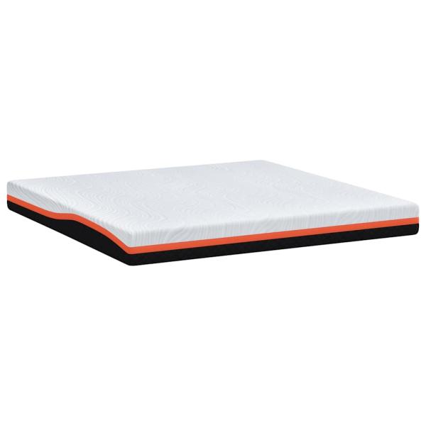 Matratzen Weiß, Grau 200 x 200 cm 100% Polyester Jacquardstoff
