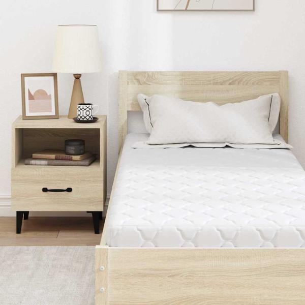 Matratzen Weiß 200 x 80 cm 100% Polyester-Gewebe