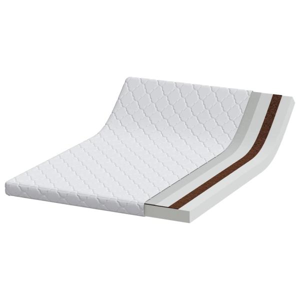 Matratzen Weiß 200 x 160 cm 100% Polyester-Gewebe