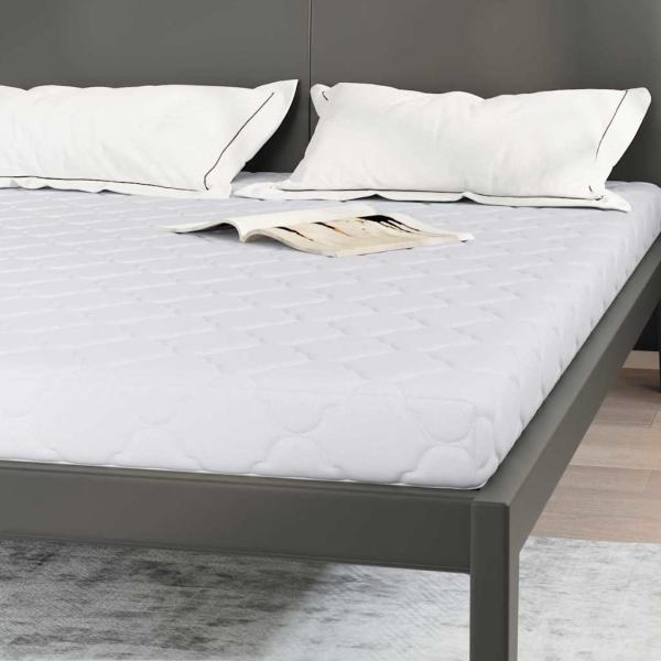 Matratzen Weiß 200 x 160 cm 100% Polyester-Gewebe