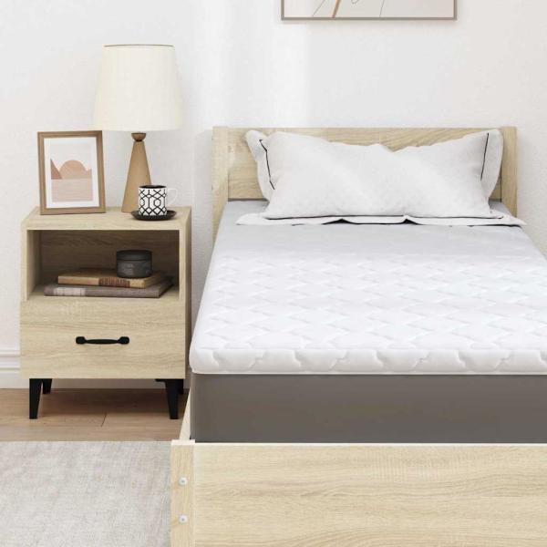 Matratzenpads Weiß 80 x 200 cm Nicht klebendes Polyester