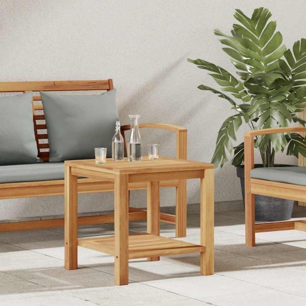 ARDEBO.de - Couchtisch Braun 45 x 45 x 45 cm Massives Teakholz