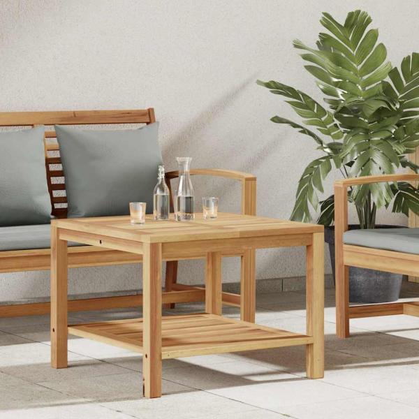 ARDEBO.de - Couchtisch Braun 60 x 60 x 45 cm Massives Teakholz