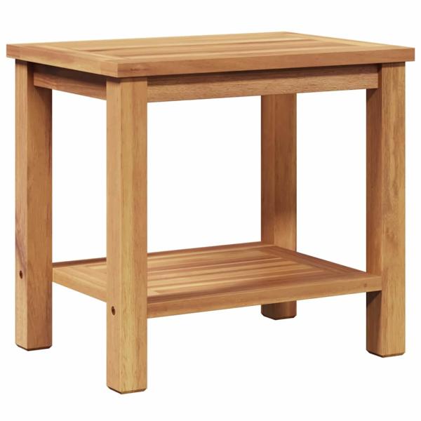 Couchtisch Braun 50 x 35 x 45 cm Massives Teakholz