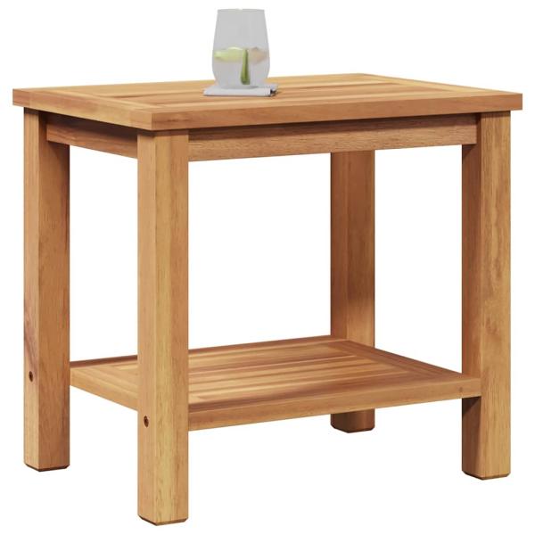 Couchtisch Braun 50 x 35 x 45 cm Massives Teakholz