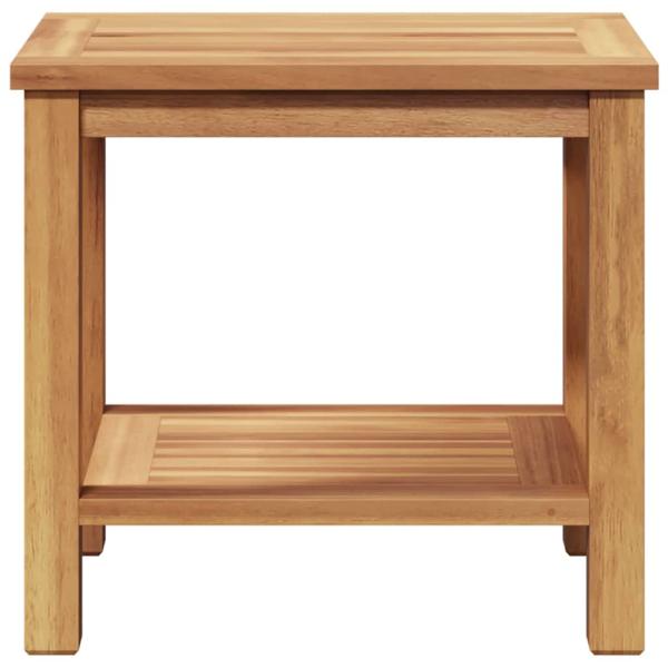 Couchtisch Braun 50 x 35 x 45 cm Massives Teakholz