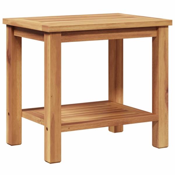 Couchtisch Braun 50 x 35 x 45 cm Massives Teakholz