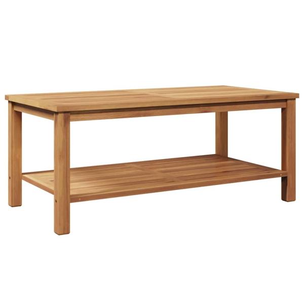 Couchtisch Braun 110 x 55 x 45 cm Massives Teakholz
