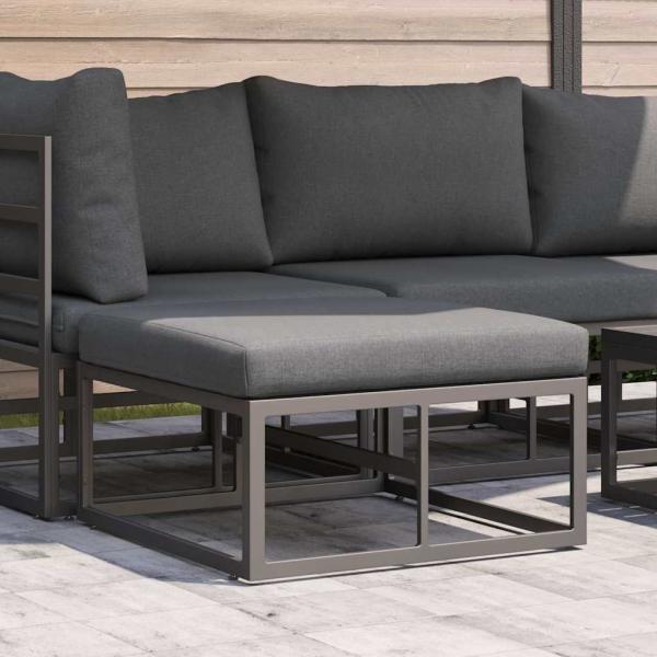 ARDEBO.de - Gartenmöbel-Sets mit Kissen Schwarz und Anthrazit