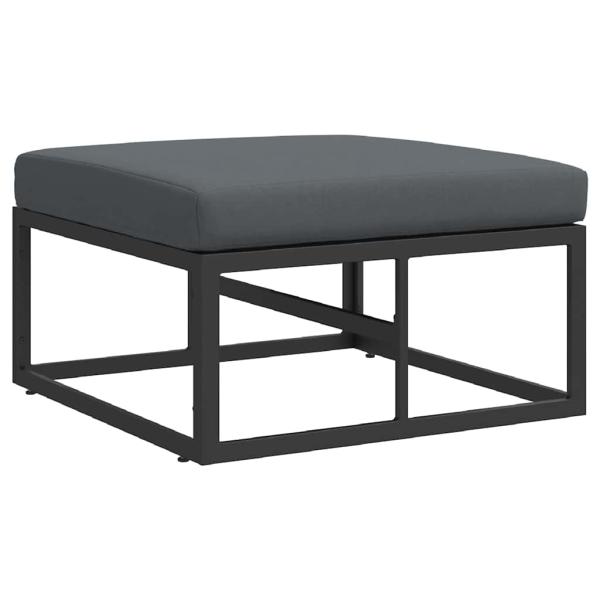 Gartenmöbel-Sets mit Kissen Schwarz und Anthrazit