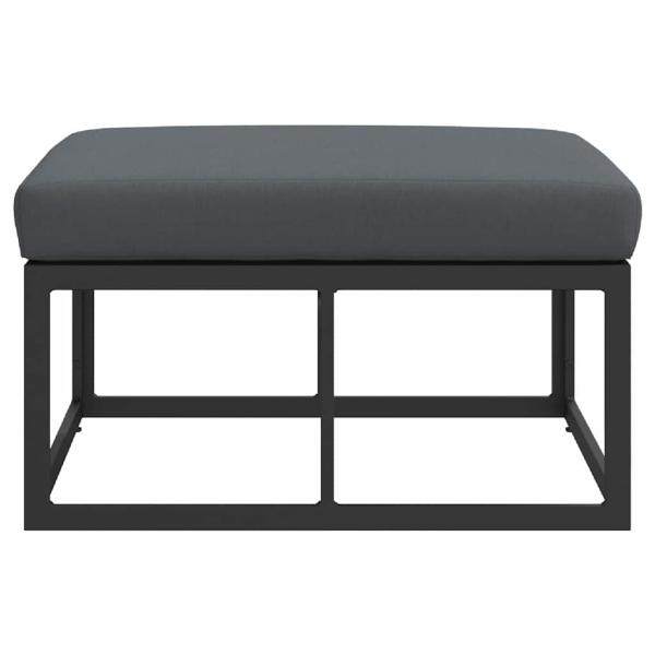 Gartenmöbel-Sets mit Kissen Schwarz und Anthrazit