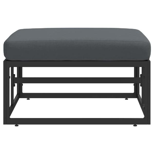 Gartenmöbel-Sets mit Kissen Schwarz und Anthrazit