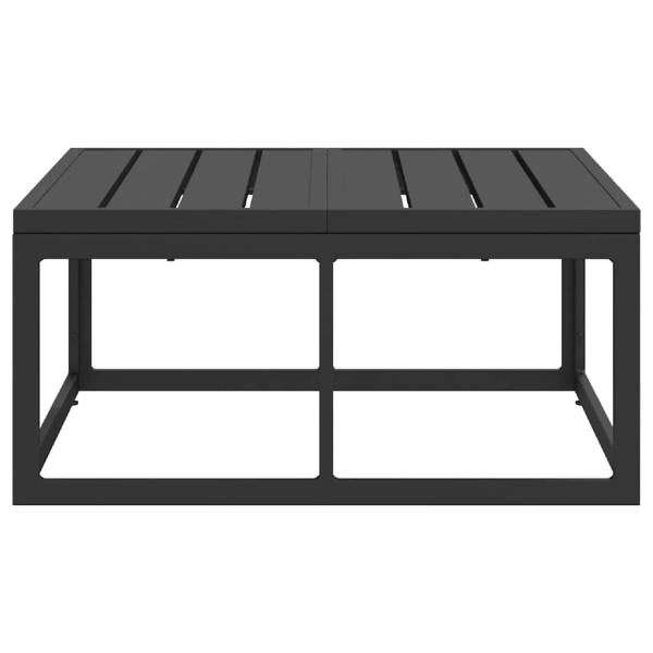 Gartenmöbel-Sets Schwarz Stahl