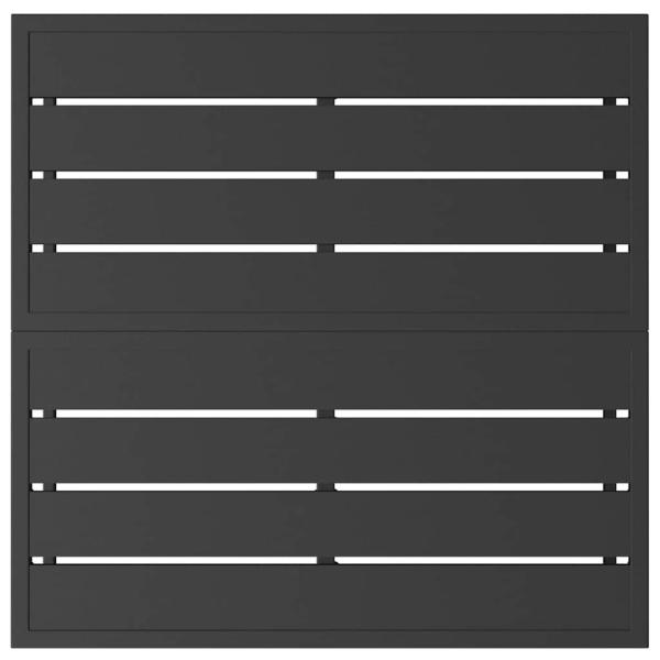 Gartenmöbel-Sets Schwarz Stahl