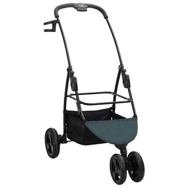 Faltbarer Haustierwagen Grün 78 x 54 x 101 cm Oxford Stoff