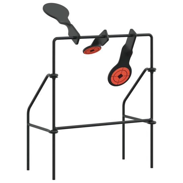 Schießziel Schwarz 40 x 34 x 53 cm Stahl