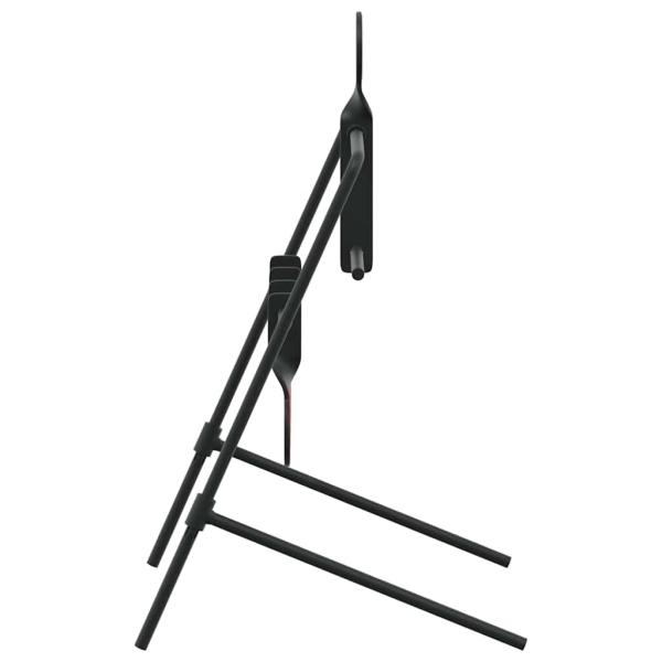 ARDEBO.de - Schießziel Schwarz 40 x 34 x 53 cm Stahl