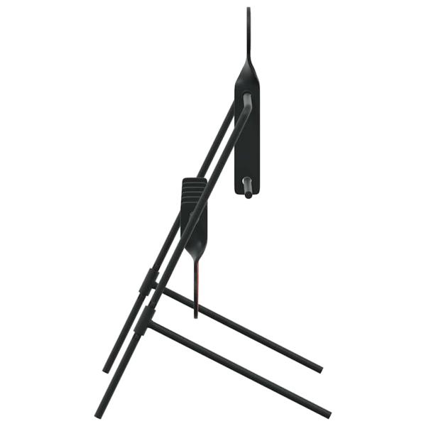 Schießziel Schwarz 40 x 34 x 53 cm Stahl