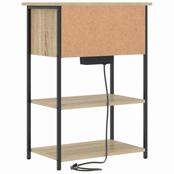 Nachttisch Sonoma Eiche 55 x 31 x 76 cm Holzwerkstoff