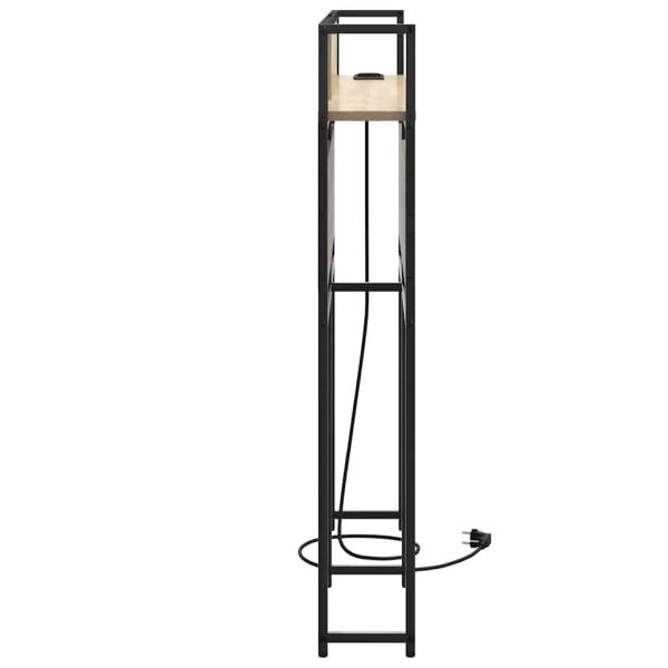 Stauraum-Kopfteil Sonoma Eiche 135 cm Holzwerkstoff