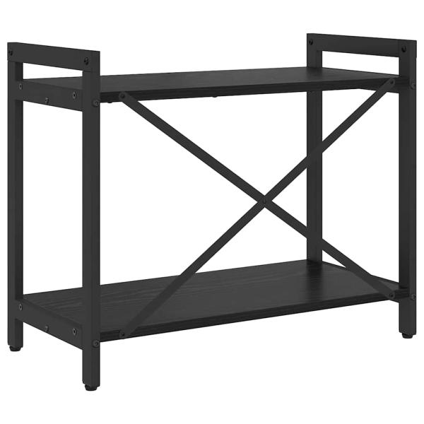Bücherregal Schwarze Eiche 60 x 30 x 48,5 cm Holzwerkstoff