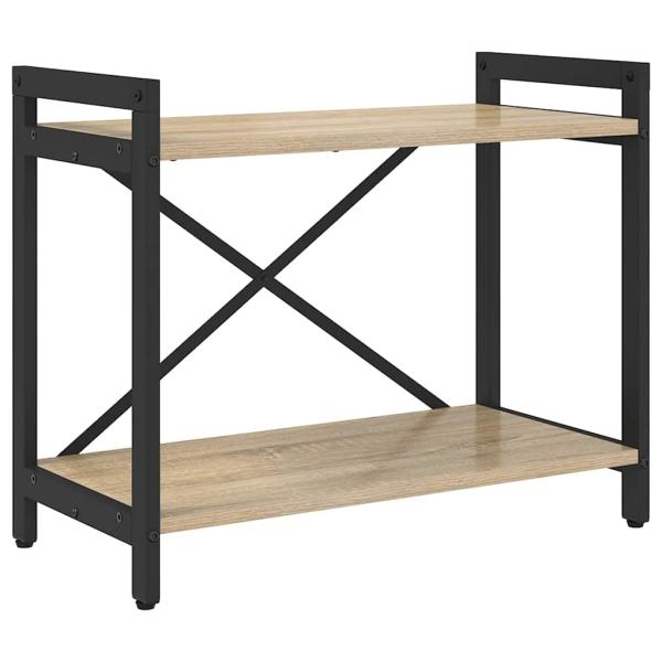 Bücherregal Sonoma Eiche 60 x 30 x 48,5 cm Holzwerkstoff